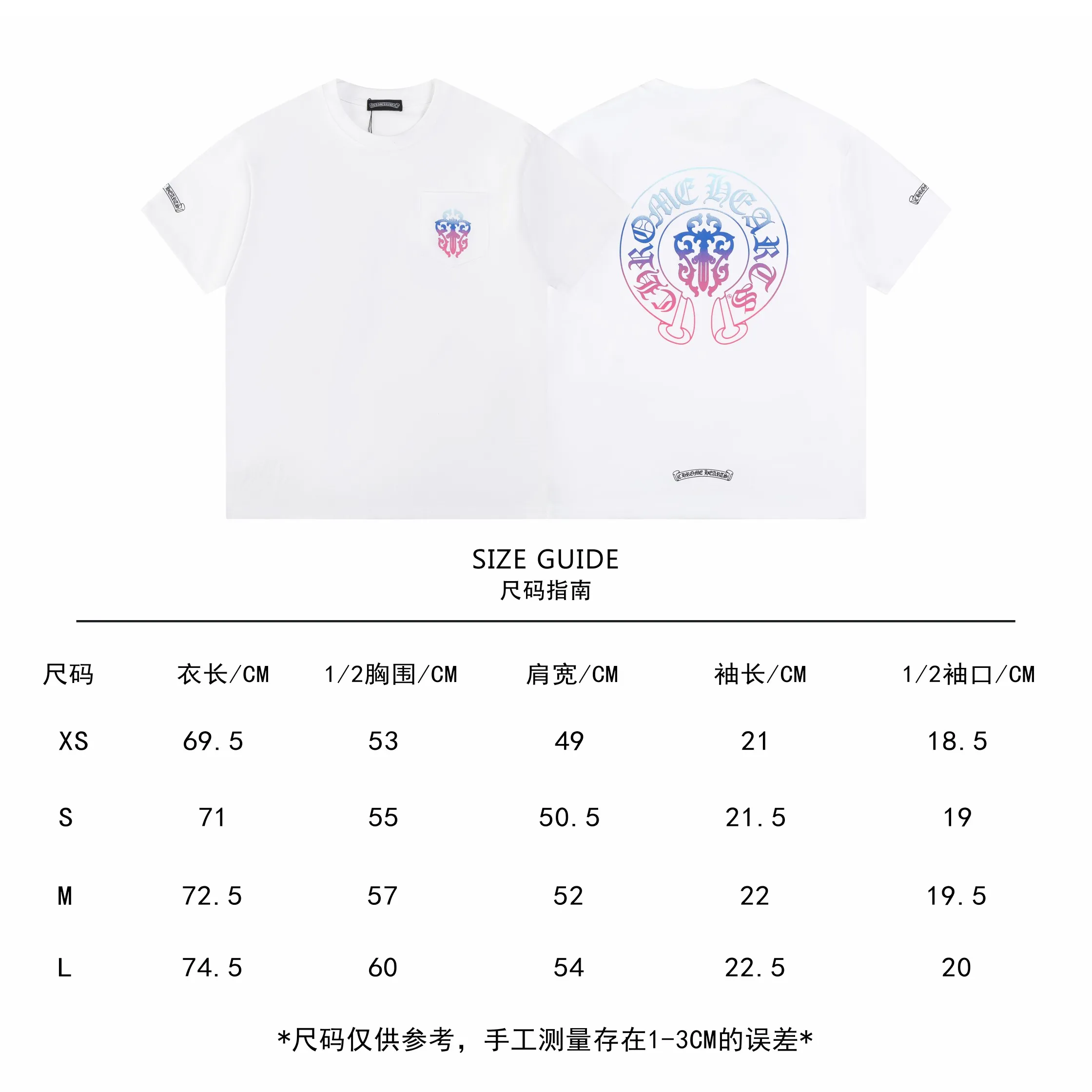 May 1st Welfare Style 🅿️116 - Crow Heart Short-sleeved T-shirt, same style for men and women - Made of original 280g 100% cotton fabric, soft and comfortable, threads are dyed in the same vat with zero color difference, exclusive quality difference currency, welcome to compare - Color: Black - Size: XS S M L
